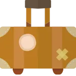 Travel Bag SVG Icon
